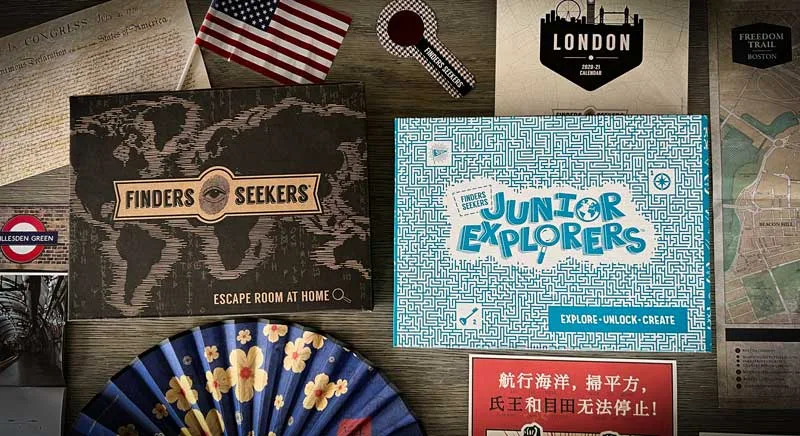 A Finders Seekers Junior Explorers kit