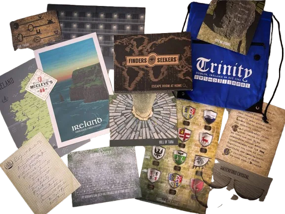 A Finders Seekers mystery game kit