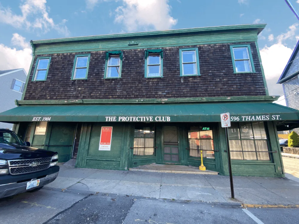 The Newport Protective Club building