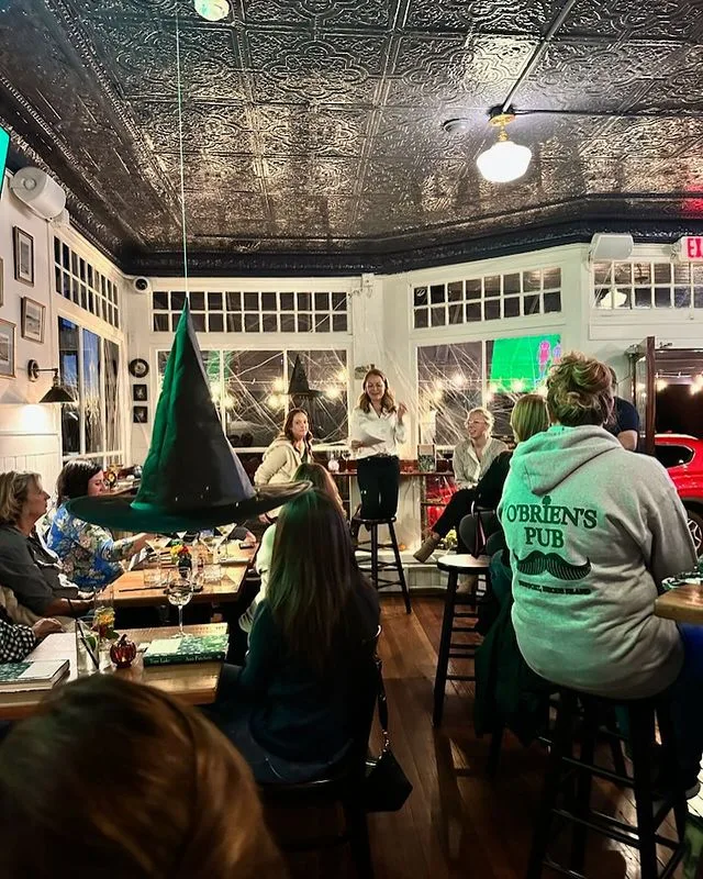 Members inside the Newport Protective Club